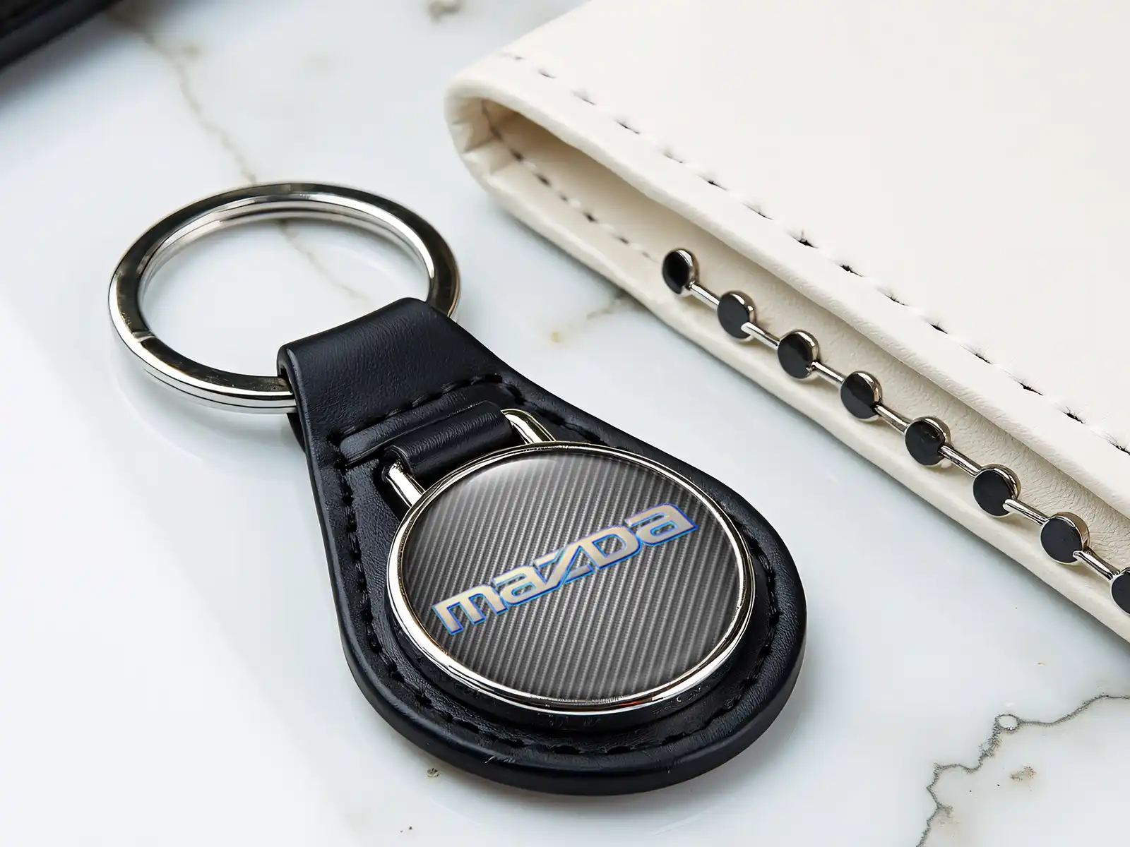Mazda Llavero Coach Imitación Alta Toque Estilo